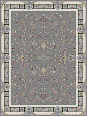 فرش 700 شانه رنگی کد 2301 فردین